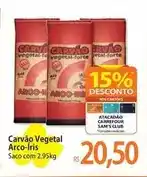 Atacadão Arco iris - carvão vegetal oferta