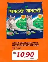 Assaí Atacadista Pipicat - areia sanitária para gatos classic oferta