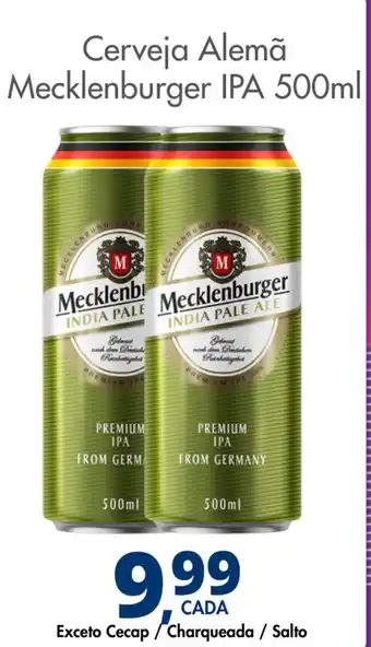 Delta Supermercados Cerveja Alemã Mecklenburger IPA oferta