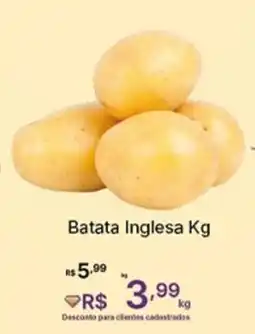 Super Lagoa Batata Inglesa oferta