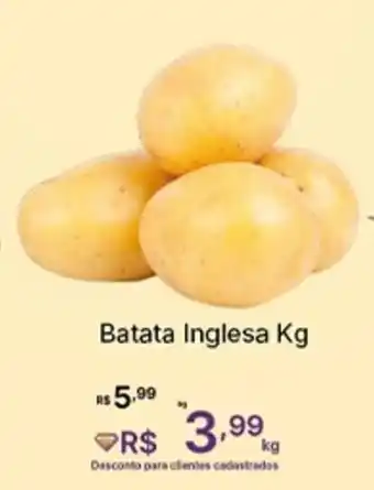 Super Lagoa Batata Inglesa oferta