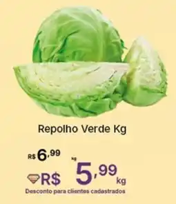 Super Lagoa Repolho Verde oferta