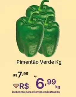 Super Lagoa Pimentão Verde oferta