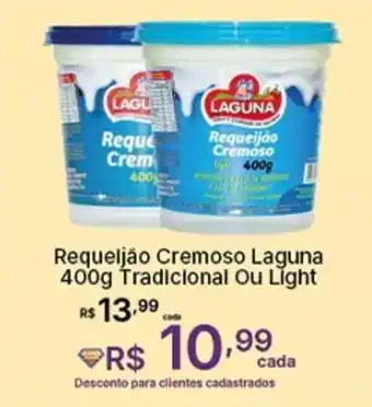 Super Lagoa Requeijão Cremoso Laguna oferta