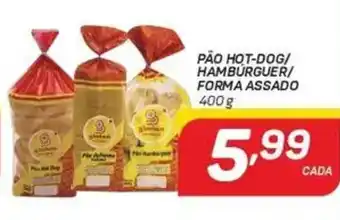 GBarbosa Pão hot-dog/ hamburguer/ forma assado oferta