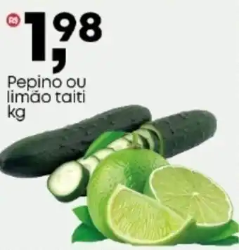 Frangolândia Pepino ou limão taiti oferta