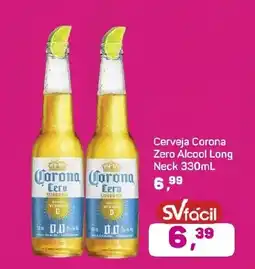 Supermercados São Vicente Cerveja Corona Zero Alcool Long Neck oferta