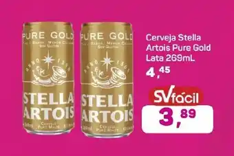 Supermercados São Vicente Cerveja Stella Artois Pure Gold Lata oferta