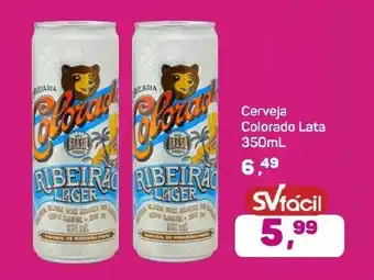 Supermercados São Vicente Cerveja Colorado Lata oferta