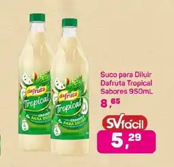 Supermercados São Vicente Suco para Diluir Dafruta Tropical Sabores oferta