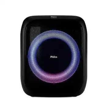 Benoit Caixa Acústica Philco PCX4800 Amplificada Flash Lights Bluetooth V5.3 380W oferta