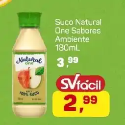 Supermercados São Vicente Suco Natural One Sabores Ambiente oferta