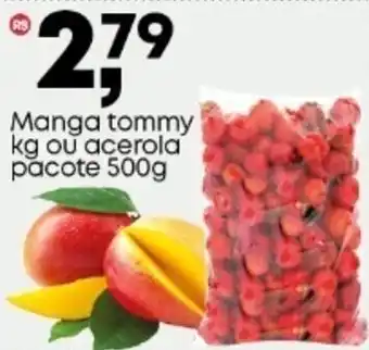 Frangolândia Manga tommy kg ou acerola pacote oferta