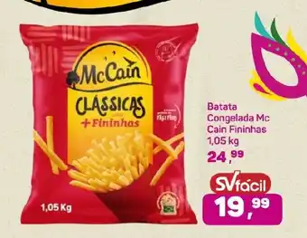 Supermercados São Vicente Batata Congelada Mc Cain Fininhas oferta