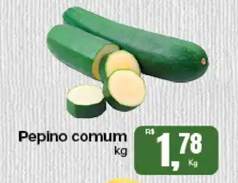 Cometa Supermercados Pepino comum oferta