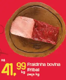 Cometa Supermercados Fraldinha bovina Fribal peça oferta