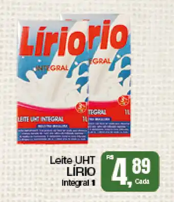 Cometa Supermercados Leite UHT LÍRIO Integral oferta