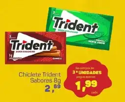 Supermercados São Vicente Chiclete Trident Sabores oferta