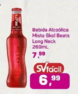 Supermercados São Vicente Bebida Alcoólica Mista Skol Beats Long Neck oferta