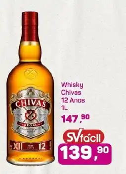 Supermercados São Vicente Whisky Chivas 12 Anos oferta