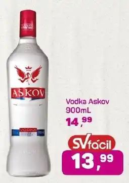 Supermercados São Vicente Vodka Askov oferta