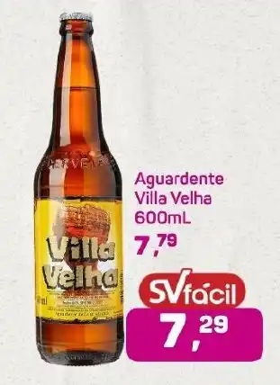 Supermercados São Vicente Aguardente Villa Velha oferta