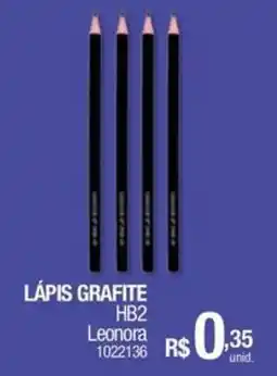 Milium LÁPIS GRAFITE HB2 Leonora 1022136 oferta