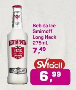 Supermercados São Vicente Bebida Ice Smirnoff Long Neck oferta