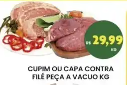 Vivendas Supermercados Cupim ou capa contra filé peça a vacuo oferta