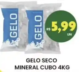 Vivendas Supermercados Gelo seco mineral cubo oferta