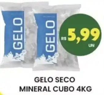 Vivendas Supermercados Gelo seco mineral cubo oferta