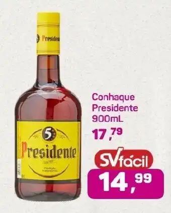 Supermercados São Vicente Conhaque Presidente oferta