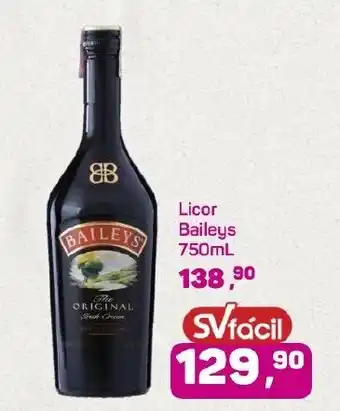 Supermercados São Vicente Licor Baileys oferta