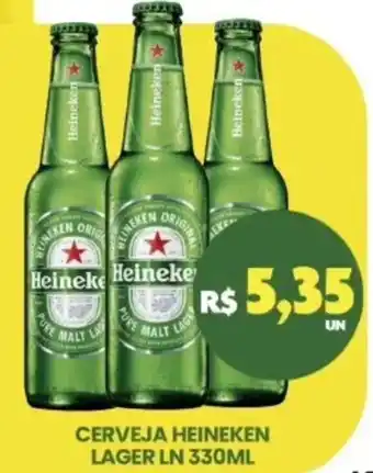 Vivendas Supermercados Cerveja heineken lager ln oferta