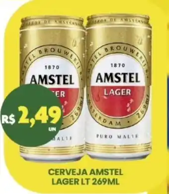 Vivendas Supermercados Cerveja amstel lager lt oferta