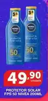 Roldão Nivea - protetor solar fps 50 oferta