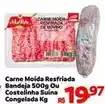 Muffato Moda - carne moida resfriada bandeja ou costelinha suina congelada oferta