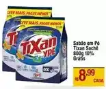 Muffato Tixan ypê - sabão em pó sache oferta