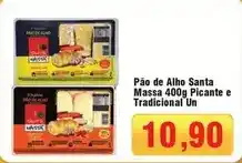 Spani Atacadista Massa - pao de alho santa 400g picante e tradicional un oferta