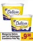 Muffato Delícia - margarina com sal embalagem econômica pote oferta