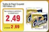 Spani Atacadista Coquetel - toalha de papel 100 folhas oferta