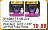 Spani Atacadista Sempre livre - absorvente conforto seco/suave pacote c/32 un leve mais pague menos oferta