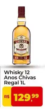 Tonin Superatacado Chivas regal - whisky 12 anos oferta