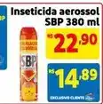 Extra Sbp - inseticida aerossol oferta