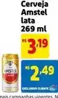 Extra Amstel - cerveja lata oferta