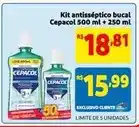 Extra Cepacol - kit antisséptico bucal oferta