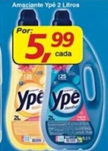 Supermercados Guanabara Amaciante Ype 2L oferta