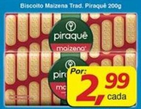 Supermercados Guanabara Biscoito Maizena Trad. Piraque 200g oferta