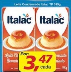Supermercados Guanabara Leite Condensado Italac TP 395g oferta