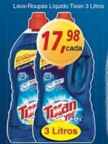 Supermercados Guanabara Lava-roupas liquido Tixan 3L oferta